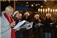 Carolers with Teacher