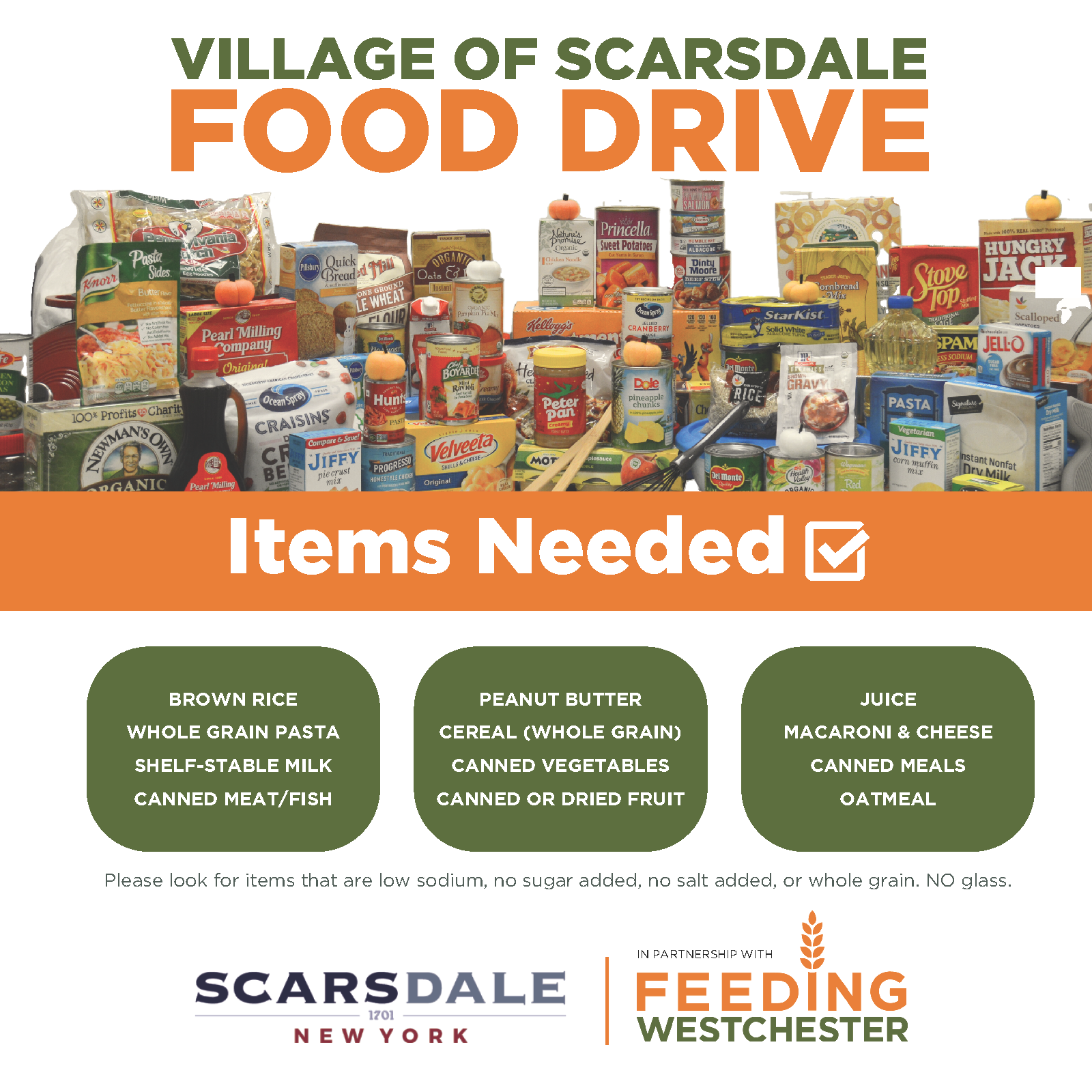 Food Drive Graphic