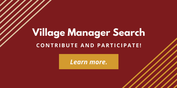 Village Manager Search