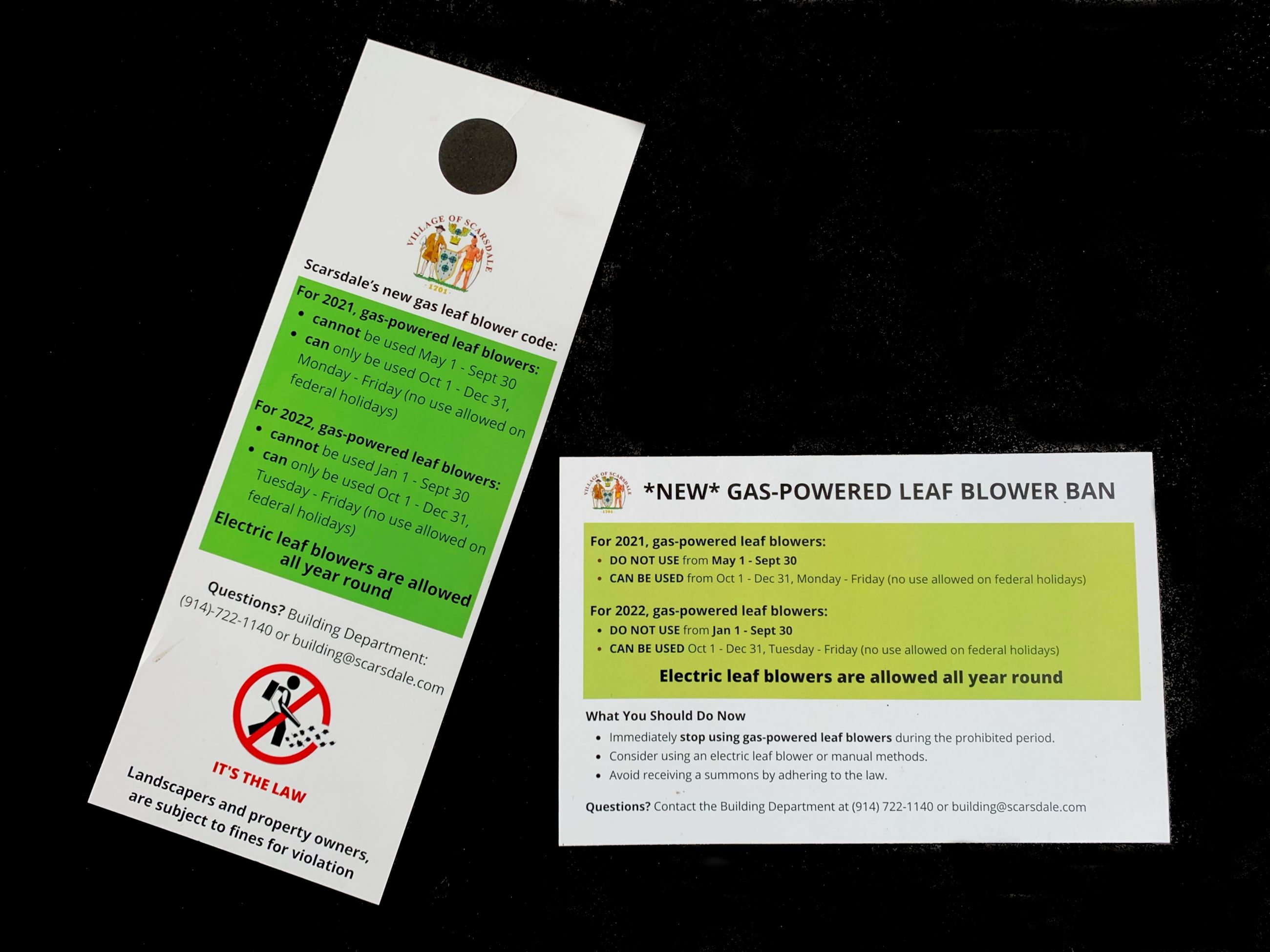 Gas Blower Pub Ed Materials