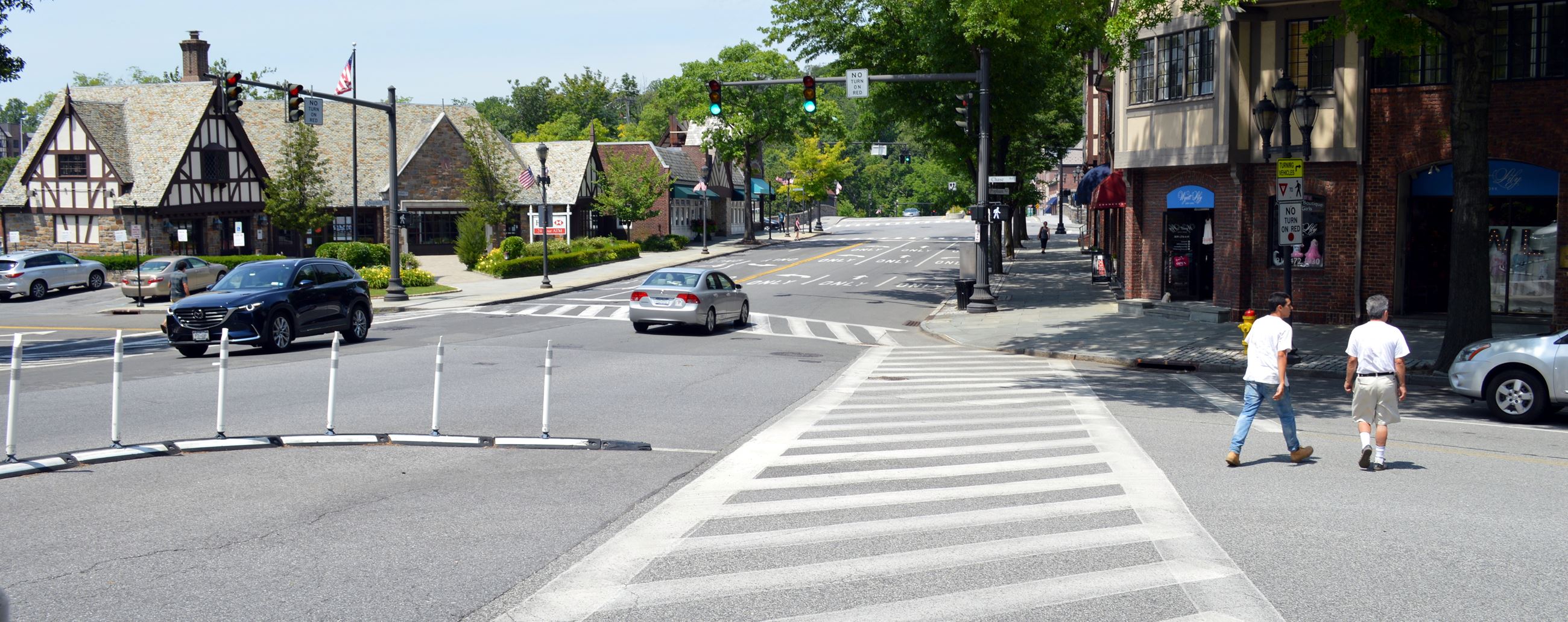 Pedestrians Outside of Crosswalk (jpg)